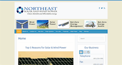 Desktop Screenshot of neastsolar.com